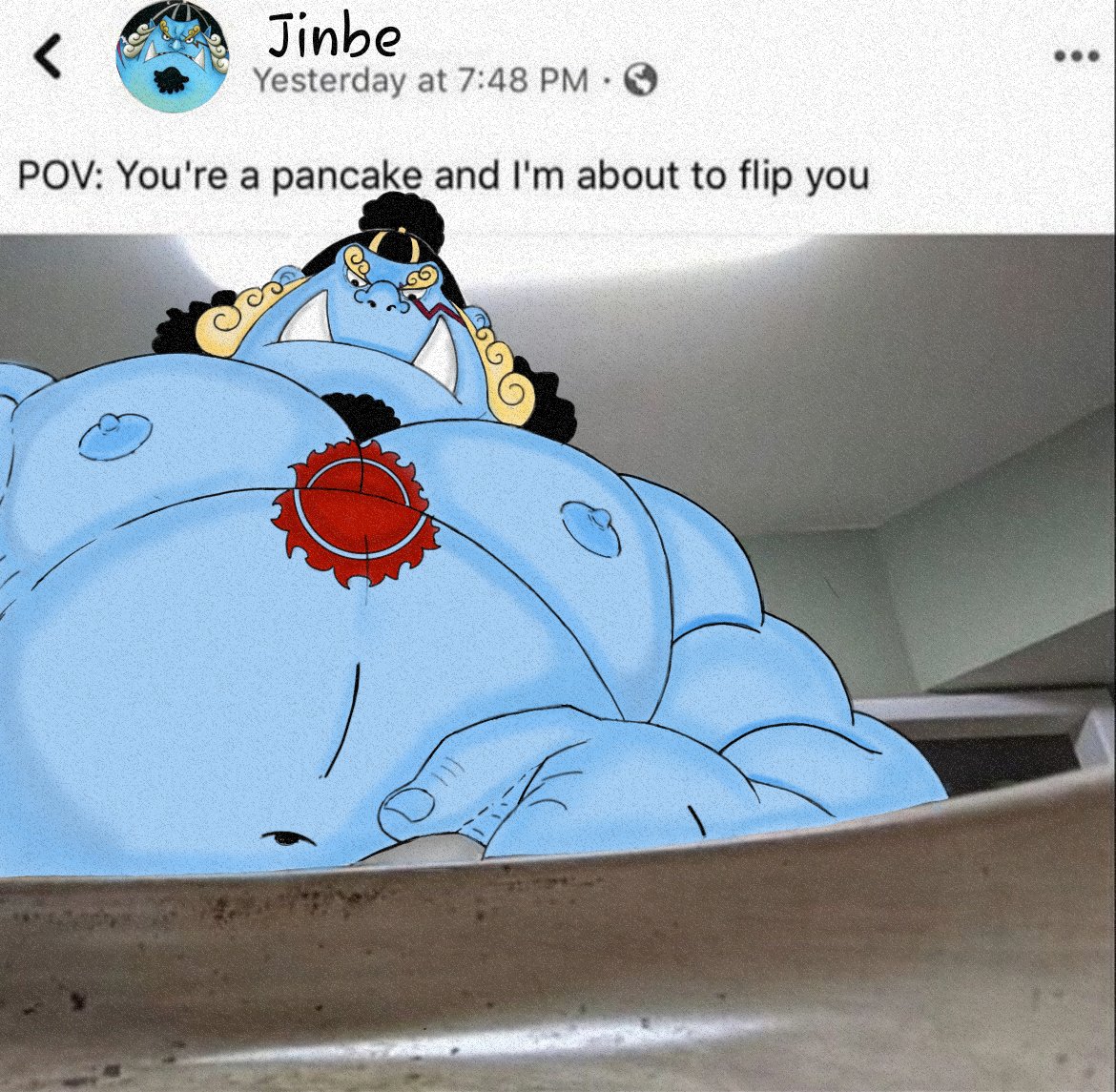 Bet he would make the best pancakes