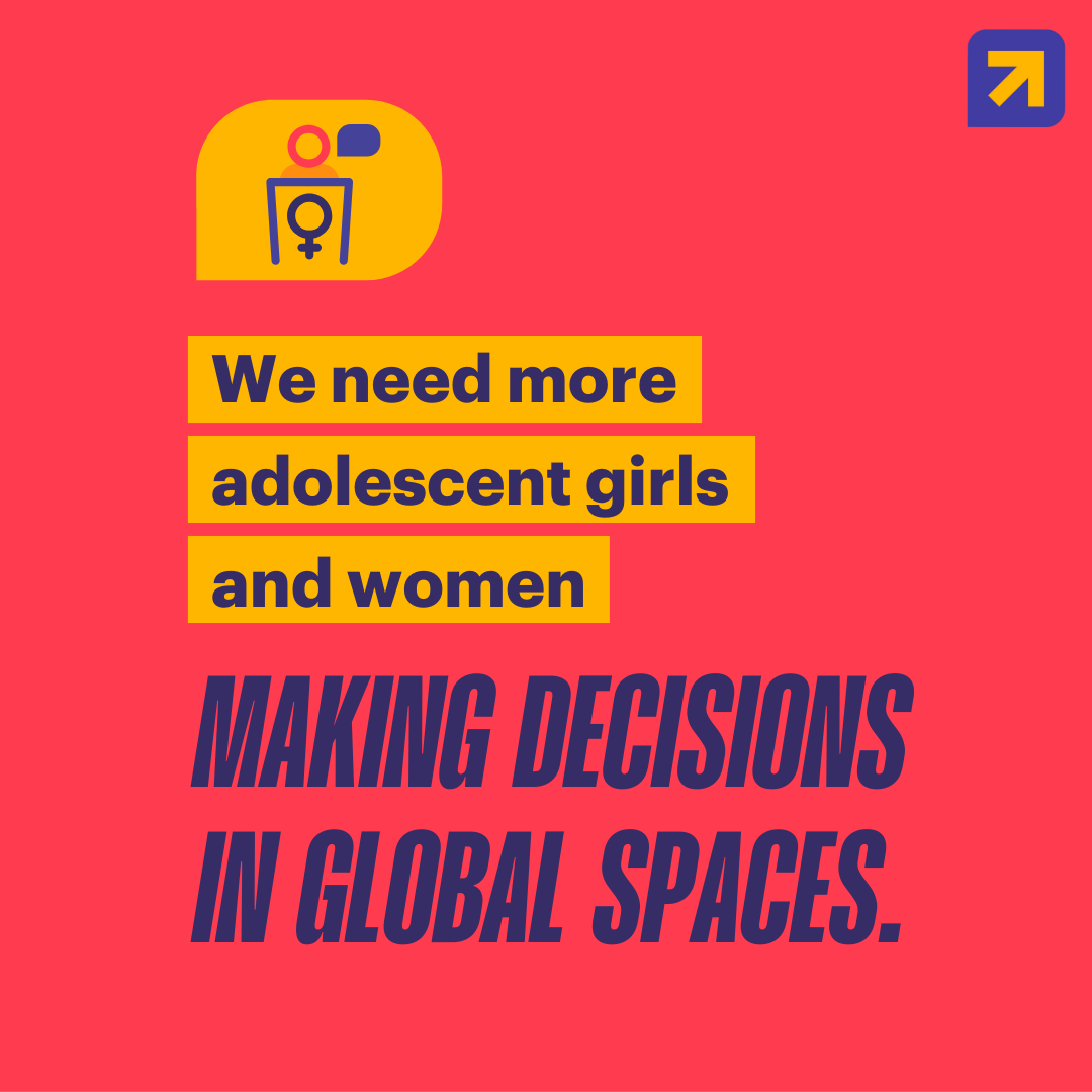 😞 Too often, decisions that affect girls and women are made by those who are disconnected from their experiences and struggles. 

On this #WomeninMultilateralism Day, we advocate for a shift in power. It’s time to change whose voices are heard and how decisions are made.