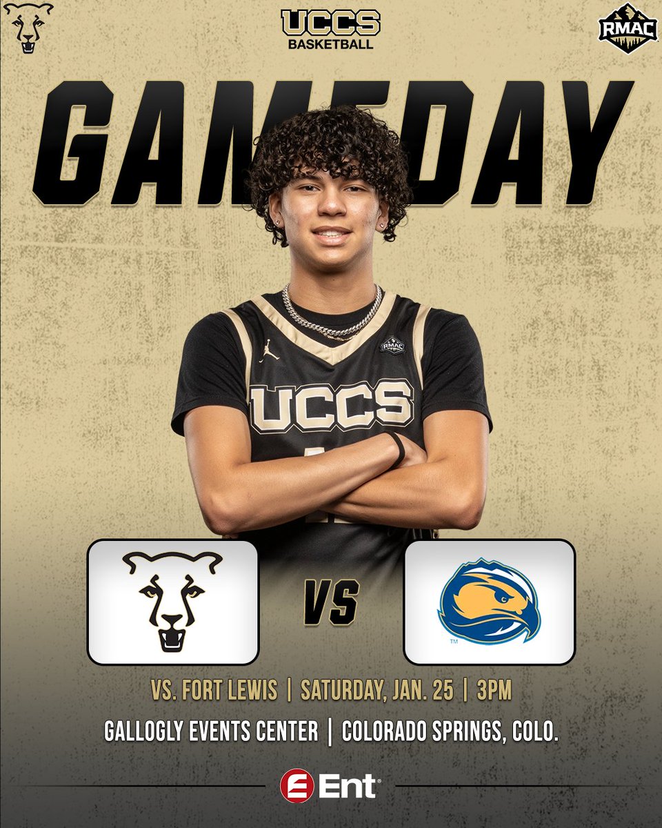 🏀GAMEDAY🏀

🆚 Fort Lewis
📍 Colorado Springs, Colo.
🏟️ Gallogly Events Center
⌚ 3:00 p.m.
📊 gomountainlions.com/sidearmstats/m…
🎥 rmacnetwork.com/gomountainlion…

#GoMountainLions #RMACmbb