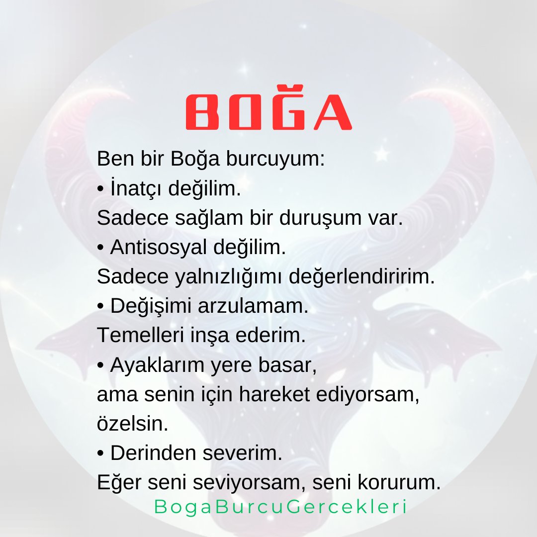 astrolojikss's tweet photo. Boğa Burcu #boğaburcu https://t.co/m5c0sqH3g4
