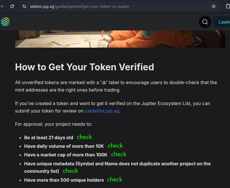 Anonymouse_018's tweet photo. Dear @JupiterExchange, when does $RAT Escape gets verified on #Jupiter ?
I've rechecked the requirements just to be sure and I'm positive that we meet all those listed.
@RATescapeplan @duonine 
CA: 3vJenGaGsuKG5shPhi7rjnuy3MV6xjmBTGjYqYzXpump

What are we missing ? https://t.co/SwWkVYZEr0