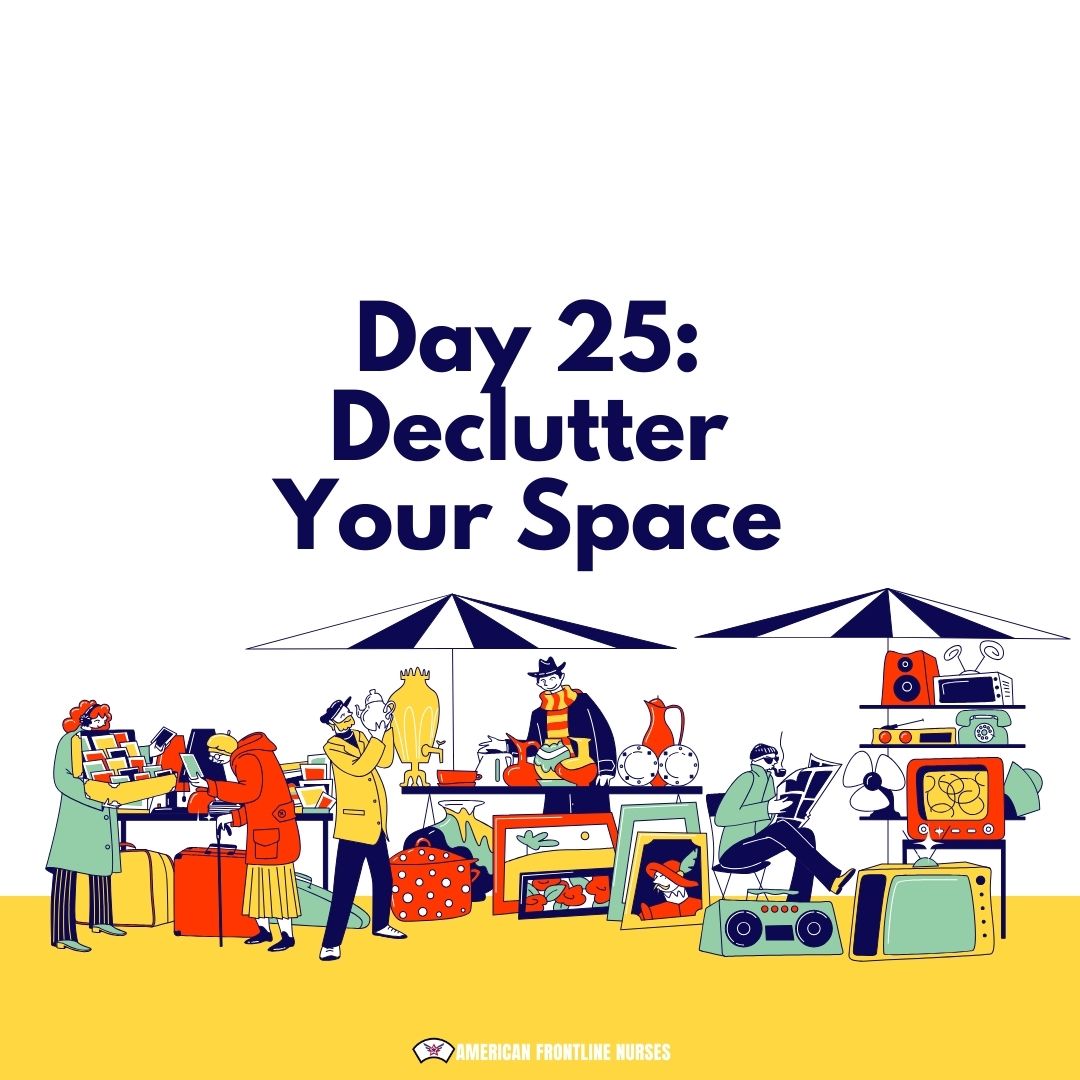 NicoleSirotek's tweet photo. Day 25: Declutter Your Space 🏡
A clutter-free space leads to a clutter-free mind.
Spend 15 minutes today organizing your surroundings, whether it’s your desk, a drawer, or your entire room. 🧹
#31DaysOfWellness #DeclutterYourLife #OrganizedLiving #Wellness https://t.co/Gjey1tpLnd