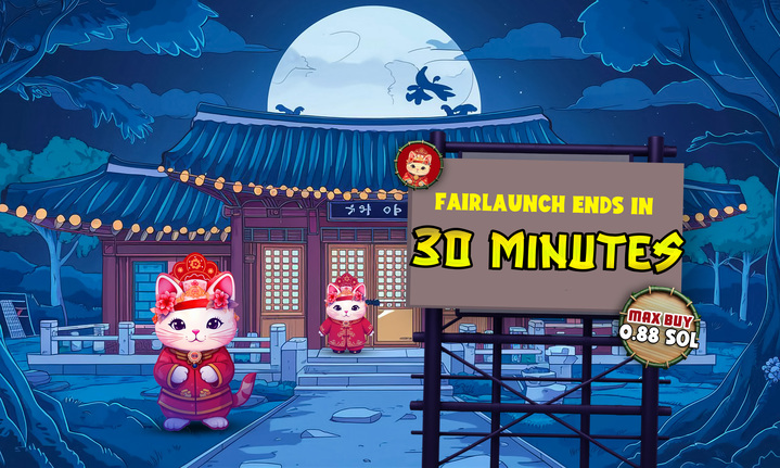 ⏳ Last 30 minutes Left to sales end ! 🐾

💰 153+ SOL Raised and still climbing!
🔥 #1 Trending on PinkSale

Don't miss your chance to be part of this prosperous journey.

💥 Join now before it's too late: pinksale.finance/solana/launchp…

#ShengNeko #Maneki #memecoin #Solana #Crypto