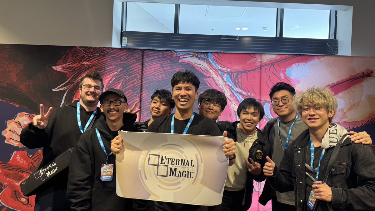 eternalmagiccc's tweet photo. Team Eternal Top 32 TOP CUP players

Congratulations!!! Lets go to Worlds

@kayC_OPTCG 
@Skwigglee 
@ChopperOCE 
@SirisX777 
@PanOPTCG 
@EM_Zhaoo 
@AdachiXHougetsu 

Lets goo!!!

#optcg #onepiece #eternalmagic https://t.co/FjfNscYcxE
