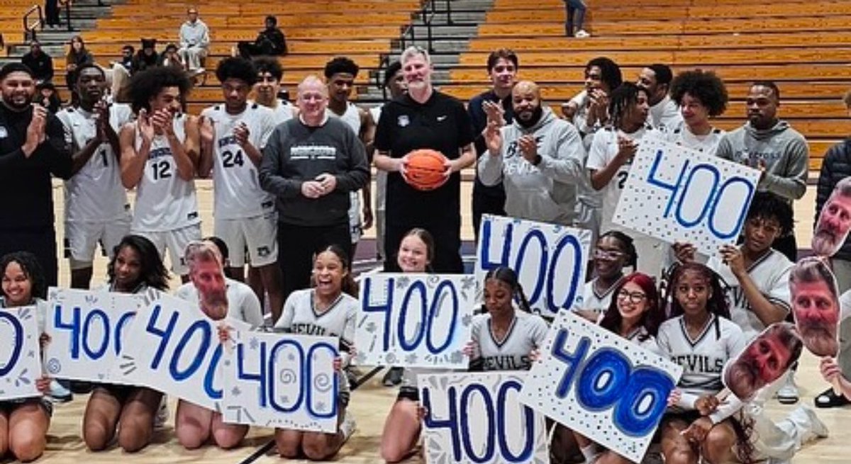 Celebrating 400 with <a href="/NorcrossHoops/">Jesse McMillan</a>