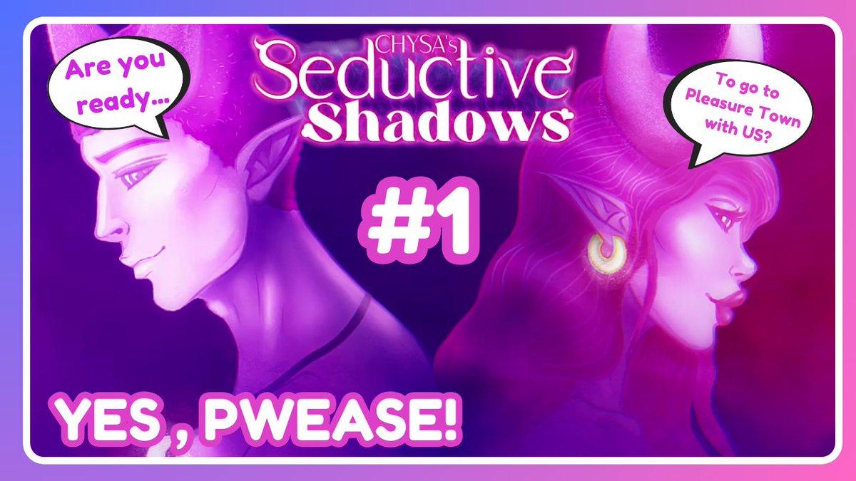 Genchiko1's tweet photo. 🚨NEW VIDEO🚨

I had the honor to play @chysa_art
beautiful crafted visual novel game that they made, and I'm a sucker for supernatural stuff and f***ing hot Succubuses!

Watch here:
https://t.co/y2ziTl3i7W

#SeductiveShadows #visualnovel https://t.co/oJyIfZdWze