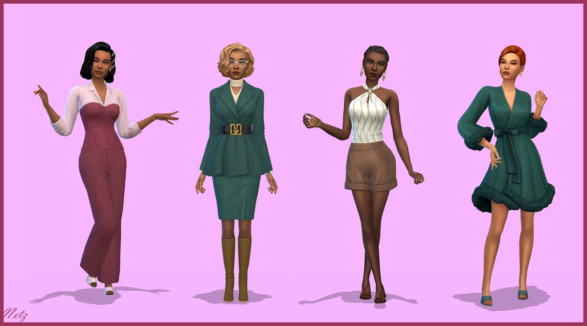 NetzspannungTS's tweet photo. It's true, #thesims4 is what happens while you're busy playing other games.😆New kits and I don't even have the latest EP! Anyway, had to check this one out - the cute pumps were what caught my attention and I enjoy the new high fashion looks! #SecretSanctuaryKit #ShowUsYourSims https://t.co/9hMOjFthqZ