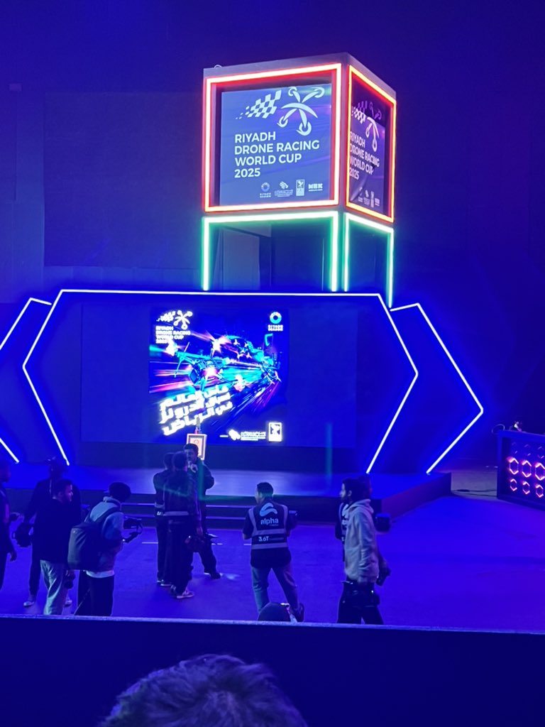 FasugbaBolu's tweet photo. Live at Riyadh Drone Racing World Cup 2025

 #كأس_العالم_لسباق_الدرونز25 https://t.co/LzyPcLA9gR
