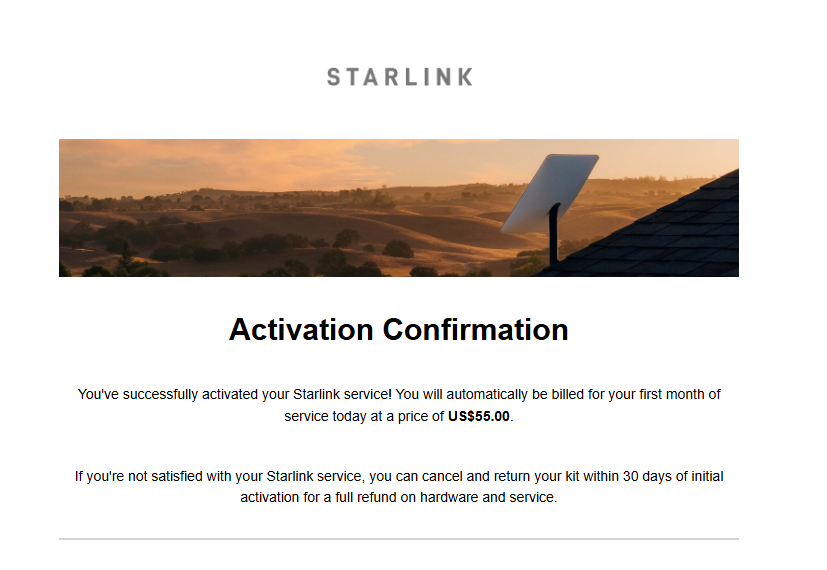 WillarShoko's tweet photo. Starlink Mini 🇿🇼 Zimbabwe Installments 

When do you pay the first instalment after the $73 ($50 deposit  + 23 handling fees)

On activation (once you switch it on and it has internet) or after 30 days of purchase.

My Starlink took 2 days to deliver. Elon Chibaba 🫡 https://t.co/pe4cznOoUv