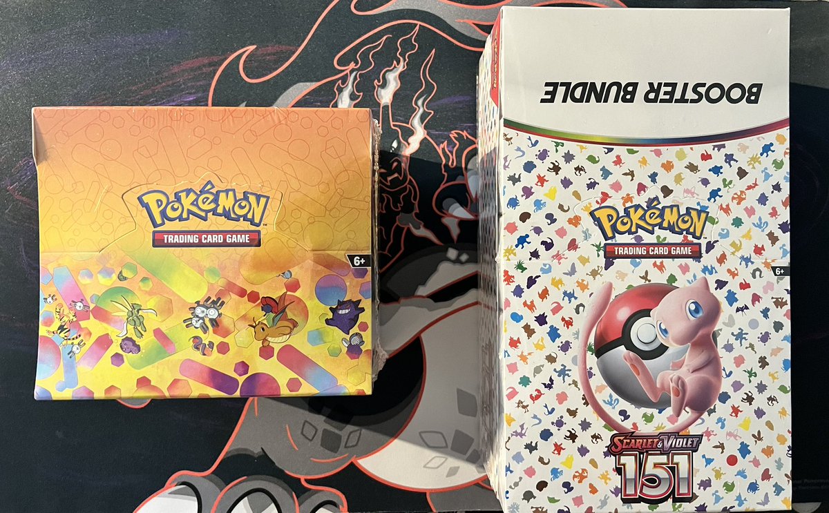 EZbreezy92's tweet photo. -151 Mini Tin Display (SEALED w/ shrink) $225

-151 Booster Bundle Display (SEALED w/ shrink) $695

🚀 exact quote will be calculated/sent upon commitment to the sale. https://t.co/sWkxLmd1e9