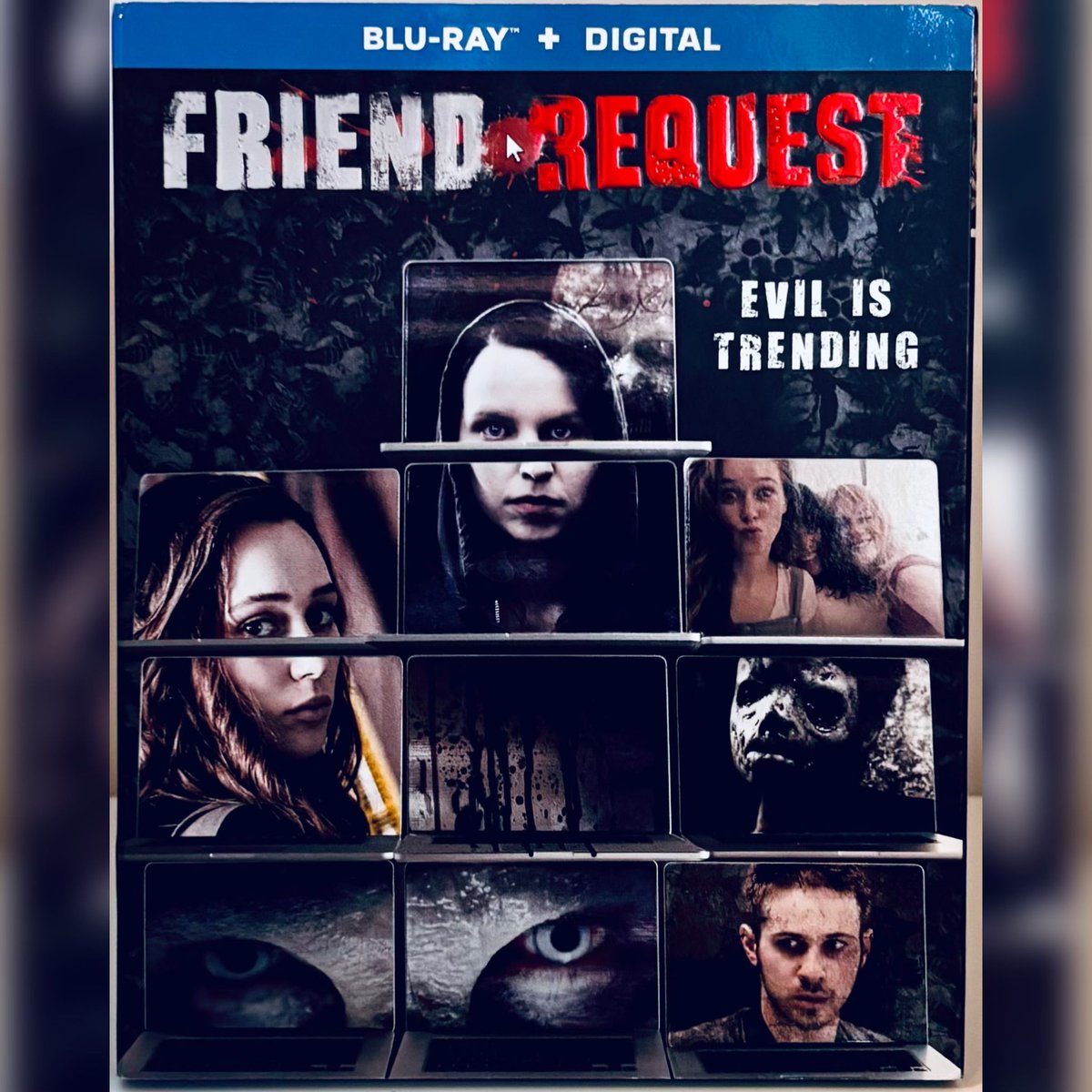 rareflicksplus's tweet image. #NewArrival 🎥 Friend Request (2018) Blu-ray w/ Slipcover has arrived! 📱 This social media horror film from Lionsgate is a must-have! On sale now, don't miss out! 

Shop Sale: buff.ly/3XLgHlO 

#FriendRequest #Horror #BluRay #Lionsgate #Slipcover #horrormovie