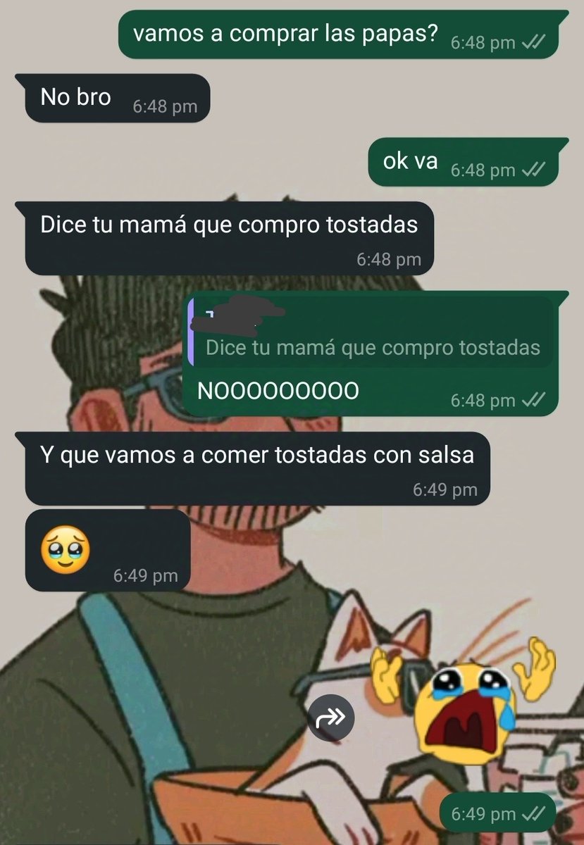 SassjaG's tweet photo. odio las tostadas con salsa por lo que me hicieron 😿 https://t.co/hmyy2t42Lx