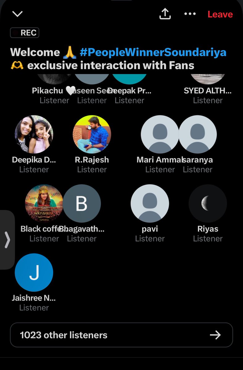 aishp90's tweet photo. Enna da 1014 other listener la irukingae😧 Bug ah🤔

#BiggBossTamilSeason8 https://t.co/XPYKu5wqW3