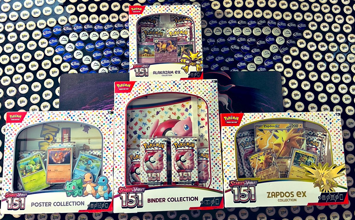 EZbreezy92's tweet photo. -151 Binder Collection $107

-151 Poster Collection $30

-151 Zapdos $42

-151 Alakazam $42

🚀 exact quote will be calculated/sent upon commitment to the sale. https://t.co/zoWd1j9LB3