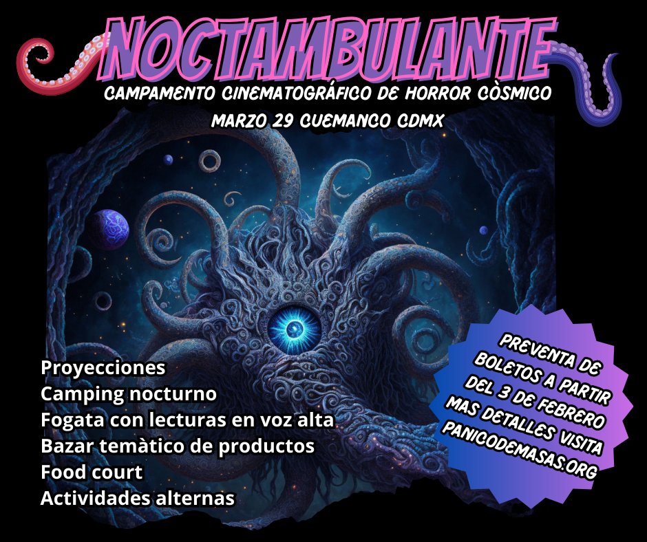 Cinema Noctambulante tweet media