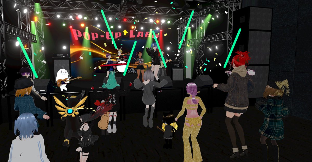 rushanaruu's tweet photo. 行って参りました~POP-UP⇧LABOさんの定例ライブのリクエスト回!
しょっぱなからバンマスのびぃさんが蔵落ちして姿はないけど音はする状態から、皆さんの軽快なトークと絶妙な演奏、すっごい楽しかったです🥳
私も割とマニアックにYMO好きなのでびぃさんとは語れそうです😁
#POP_UP_LABO
#あまびー https://t.co/k9PsCy4sZE