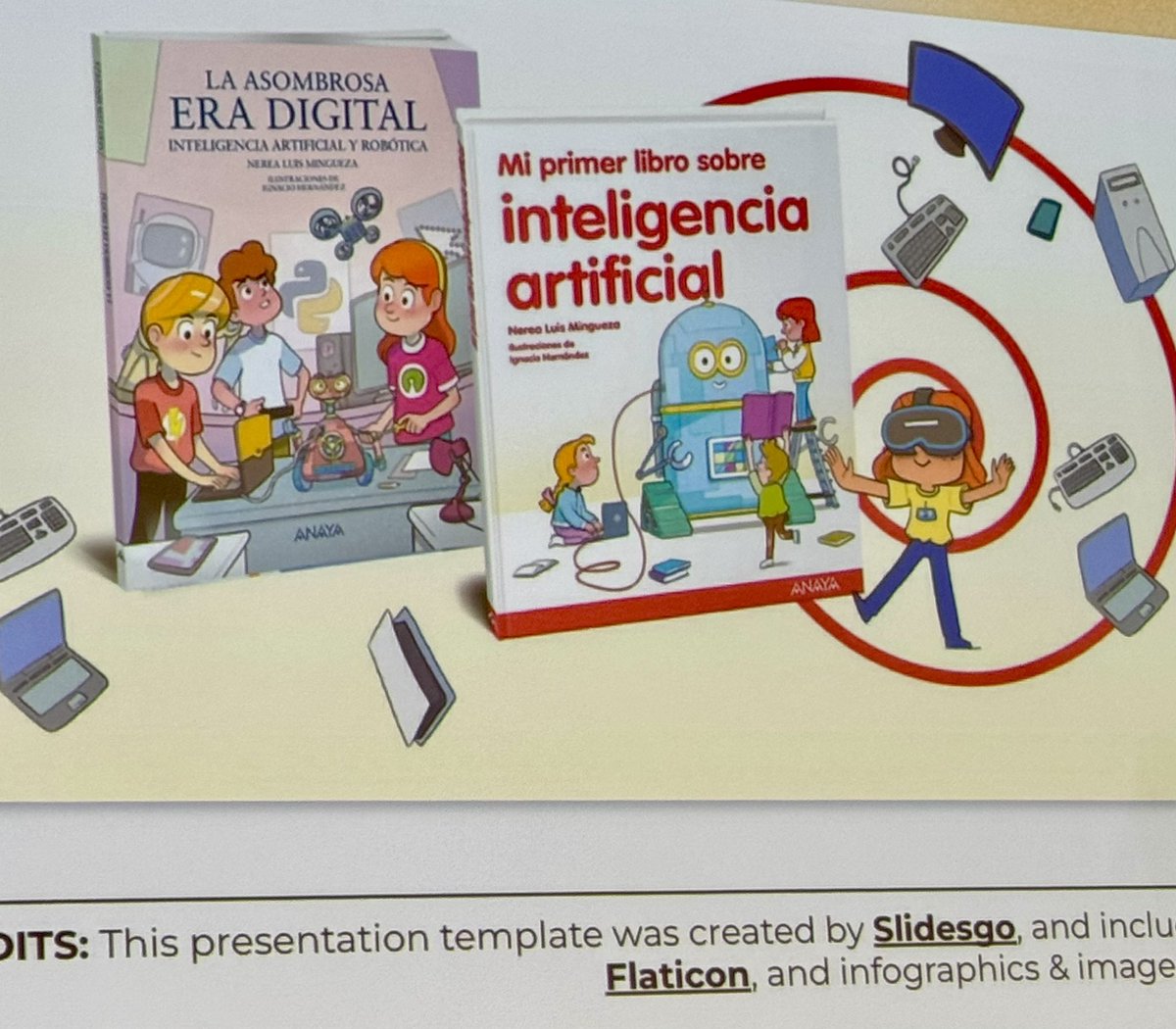 iro2009's tweet image. Sabíais que @sailormerqury ha escrito dos libros infantiles sobre inteligencia artificial. Deseando comprarlos, ¡me parecen un regalo genial para cualquier niña o niño que conozcas! #bilbostack25