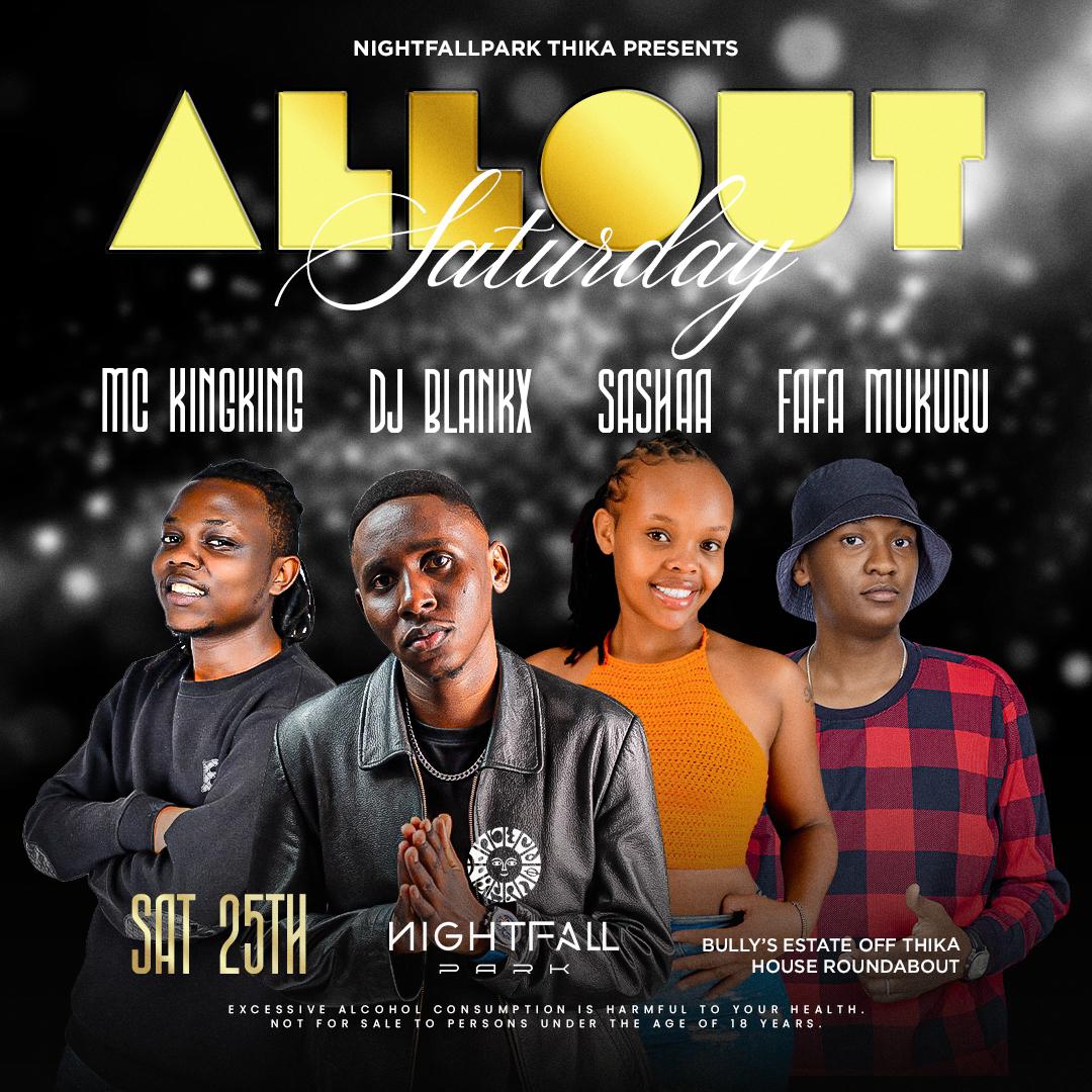 Tupatane in a few minutes hujo Thika. Mko?