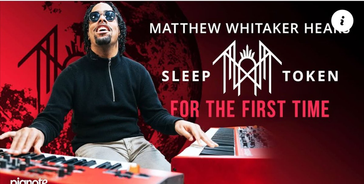 Matthew Whitaker Music ๐ถ๐ (@_mattwhitaker) on Twitter photo I was challenged by Pianote to make an arrangement on the spot of the song Rain by the metal band <a href="/Sleep_Token/">Sleep Token</a> after hearing it for the first time with only drums and vocals! Check out the full video on YouTube youtu.be/ZeM3fnF8mN8?siโฆ I was challenged by Pianote to make an arrangement on the spot of the song Rain by the metal band <a href="/Sleep_Token/">Sleep Token</a> after hearing it for the first time with only drums and vocals! Check out the full video on YouTube youtu.be/ZeM3fnF8mN8?siโฆ