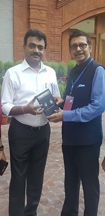 I first met him 25 yrs ago, at the peak of my low! Thereon he became an anchor, a guide, a constant inspiration.

So proud to see Shri A Surya Prakash Sir being honoured with Padma Bhushan.  A towering intellectual, super human being and inspiring leader! Congratulations Sir 💕