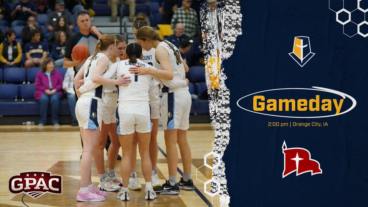 GAMEDAY on the road 🏀🚙
#LancerNation #GoldBlooded

📍Orange City, IA
🕑 2:00 pm
🆚 RV Northwestern 
🖥️ gpacnetwork.com/?B=1107593