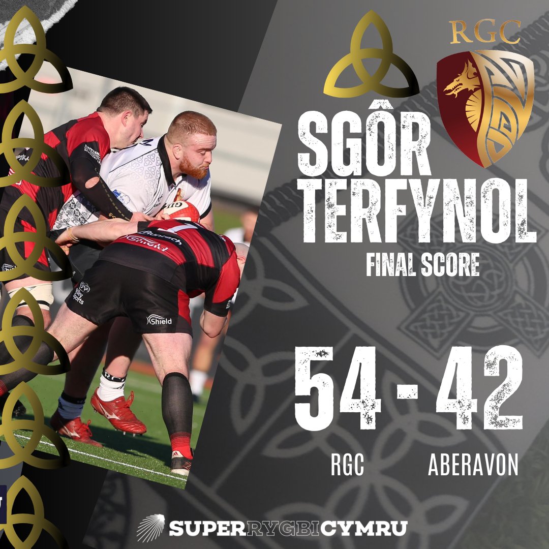 RGCNews's tweet photo. Well that was fun @StadiwmCSM @SuperRygbiCymru https://t.co/OpehDoSooE
