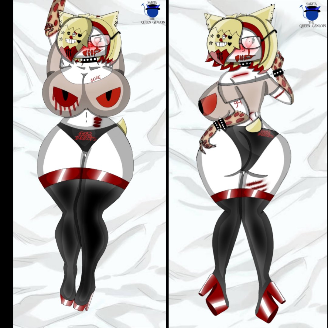 SayloinRiki's tweet photo. Dakimakura Hell Carrie (Lil' Captain Mozzarella)
.
#dakimakura #whitebed #uncannyoc #phase249 #carrie #humanoidgirl #pokemon #gengar #hellchaos #hellcarrie #splatterhouse #captainmozzarella #glasses #goregirl #thickgirl #sexygirl #hotgirl #digitalart #thickart #fanart #artwork https://t.co/FNrM4lkCmI