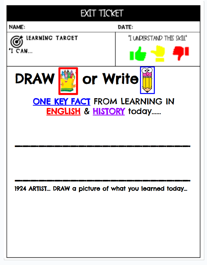 RANESIAEDWARDS's tweet photo. @teacher2teacher Assessment does NOT always mean TEST. When Kids can own learning & Explain It with #CriticalWriting..they have mastered concepts.
#T2Tchat
# Exit Tickets Cement https://t.co/Gl4jRAbEs5