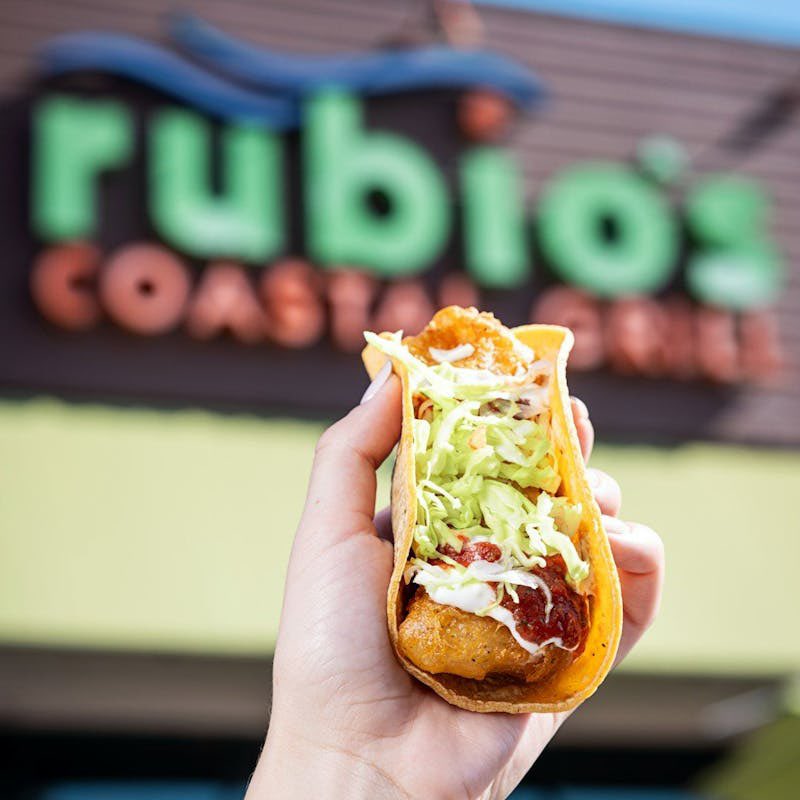 rockinmama's tweet photo. Today! Enjoy @RubiosTweets Original Fish Taco at the roll-back price from 1983. On National Fish Taco Day, Saturday, January 25, all Rubio’s locations will offer Baja-inspired, Original Fish Tacos for just 99¢ with purchase #rubioscoastalgrill AD https://t.co/9tWCE5NJIU