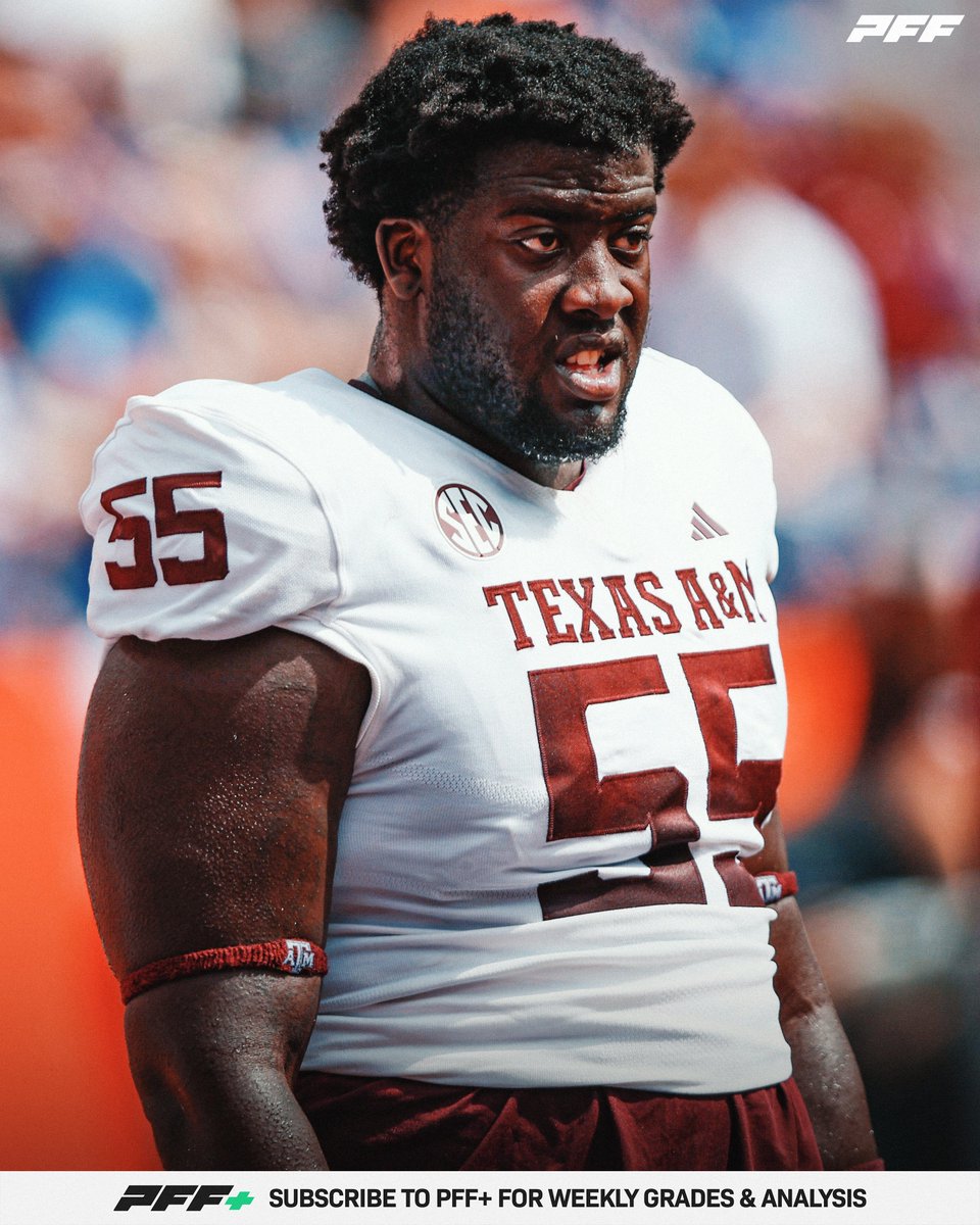 PFF College (@pff_college) on Twitter photo Ar’maj Reed-Adams: 86.1 Run Block Grade in 2024
1st Among ALL Power Four Guards💪
<a href="/AggieFootball/">Texas A&M Football</a> Ar’maj Reed-Adams: 86.1 Run Block Grade in 2024
1st Among ALL Power Four Guards💪
<a href="/AggieFootball/">Texas A&M Football</a>