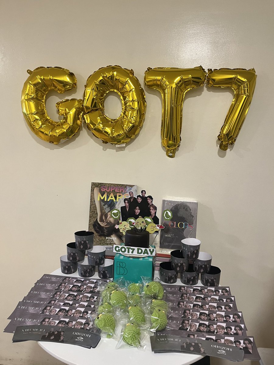 GOT7NEGROSBCD's tweet photo. 📍Anniversary and Comeback Celebration 🎉💚
thank you so much our dear Ahgases
#GOT7Negros #GOT7  #GOT7_PYTHON  #GOT7_WINTER_HEPTAGON  #GOT7_11TH_BIRTHDAY https://t.co/3VkO30mxwy