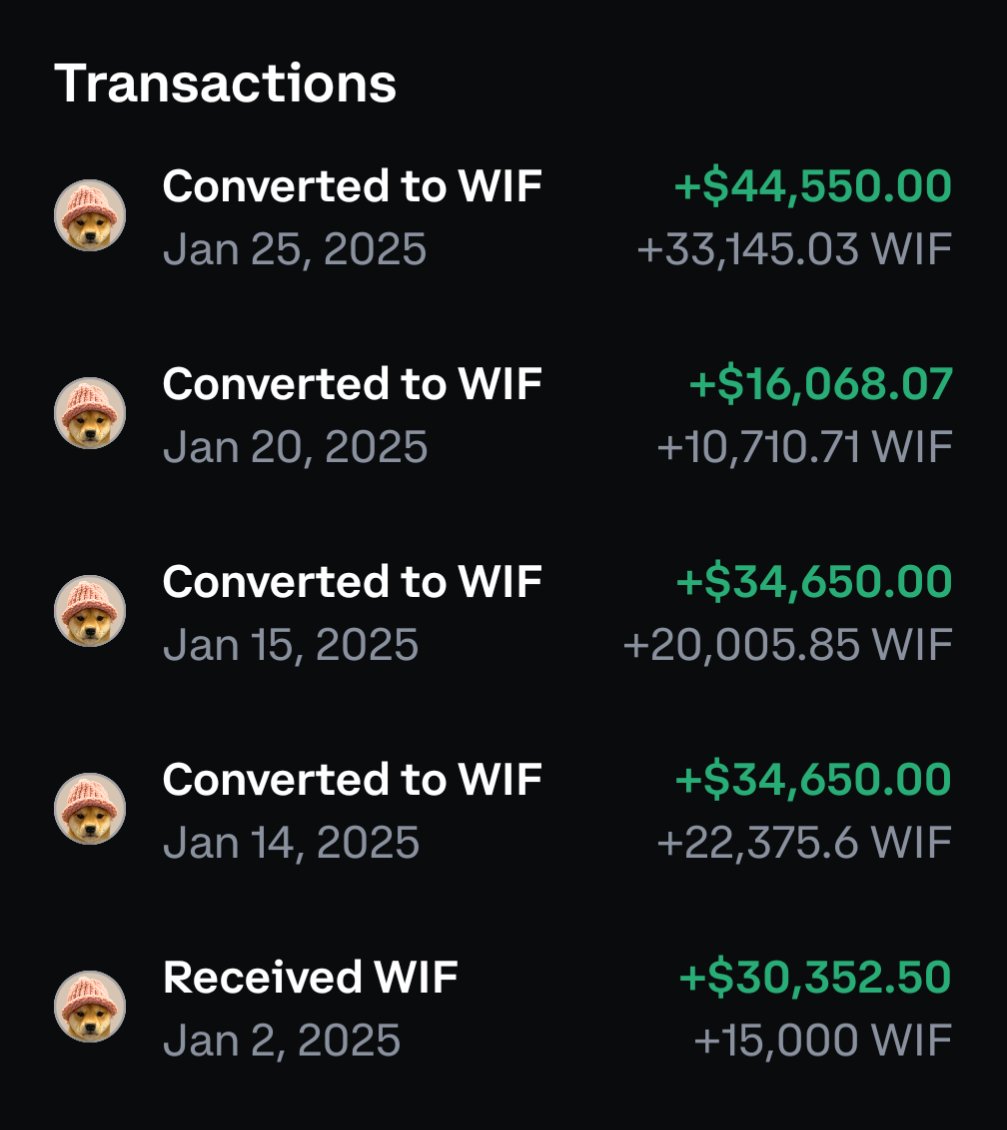 "Buy the dip", fucker I'm on the front lines protecting the hat $WIF