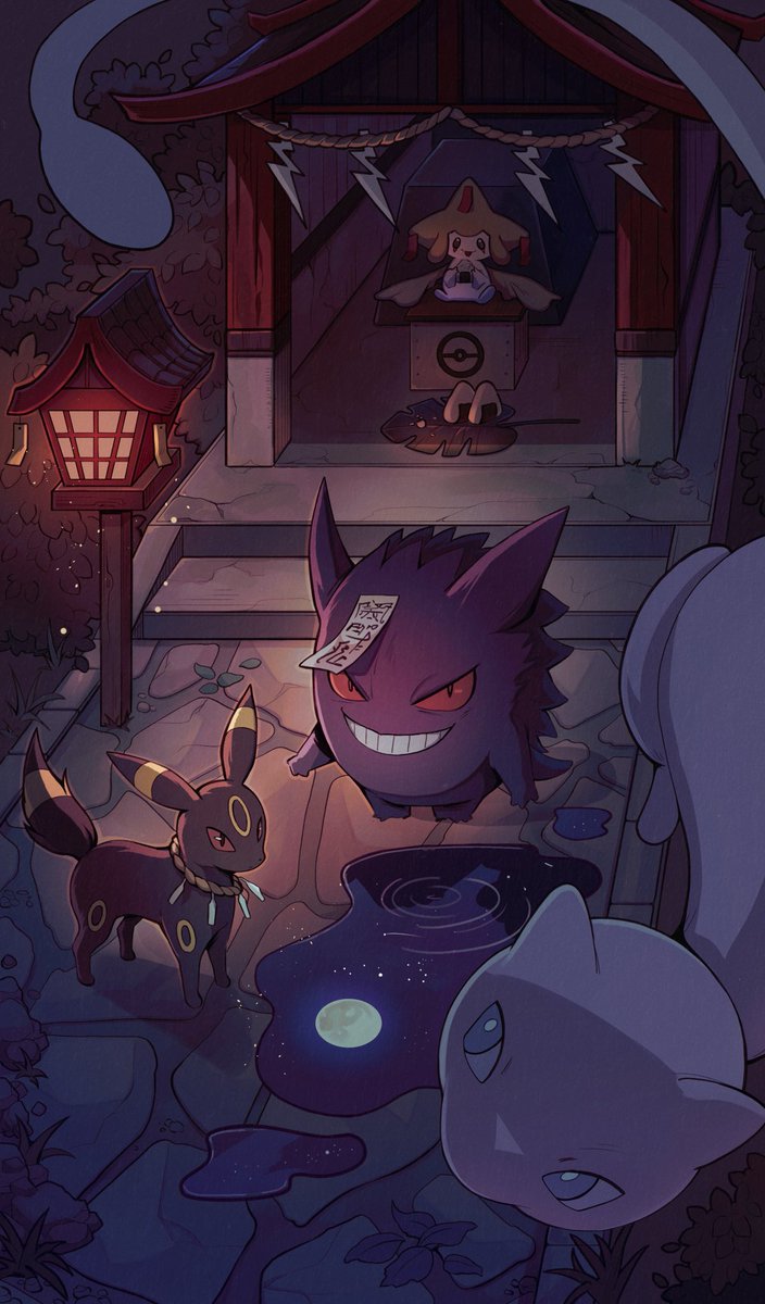 moe_station's tweet photo. Gengar and friends 💫 #Pokemon https://t.co/3O62S4YRFo