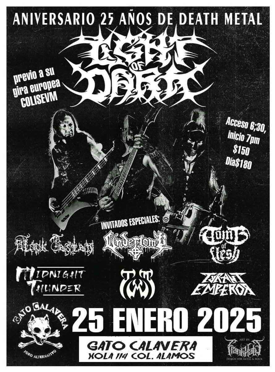 BBeat105's tweet photo. Hoy, 25 de enero:
- En el @TCChopoOficial, #SpeedMetalForce
- En @GatoCalavera, #LightOfDark
- #UTSA en @perronegropizza #FélixCuevas
- #HordesOfDevastation, con @HorridSight
- #Adema en el #FVCKOFFROOM. @ZepedaBros
En cuáles los veremos?
#StayBlast
#BlastBeat105 https://t.co/OekKwGkgSZ