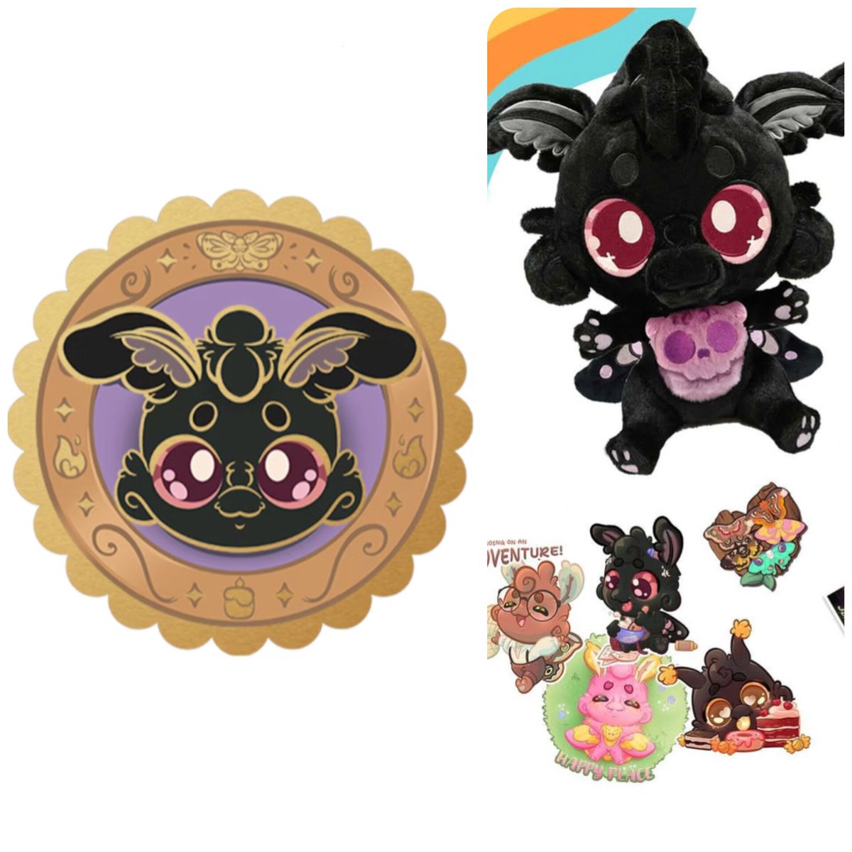 Just an hour and a half left to get a free golden Mothman pin with your pledge!

🔗 bit.ly/mothman-plush
📍 
#plushies #plushart #artshop #Cryptids #mothman