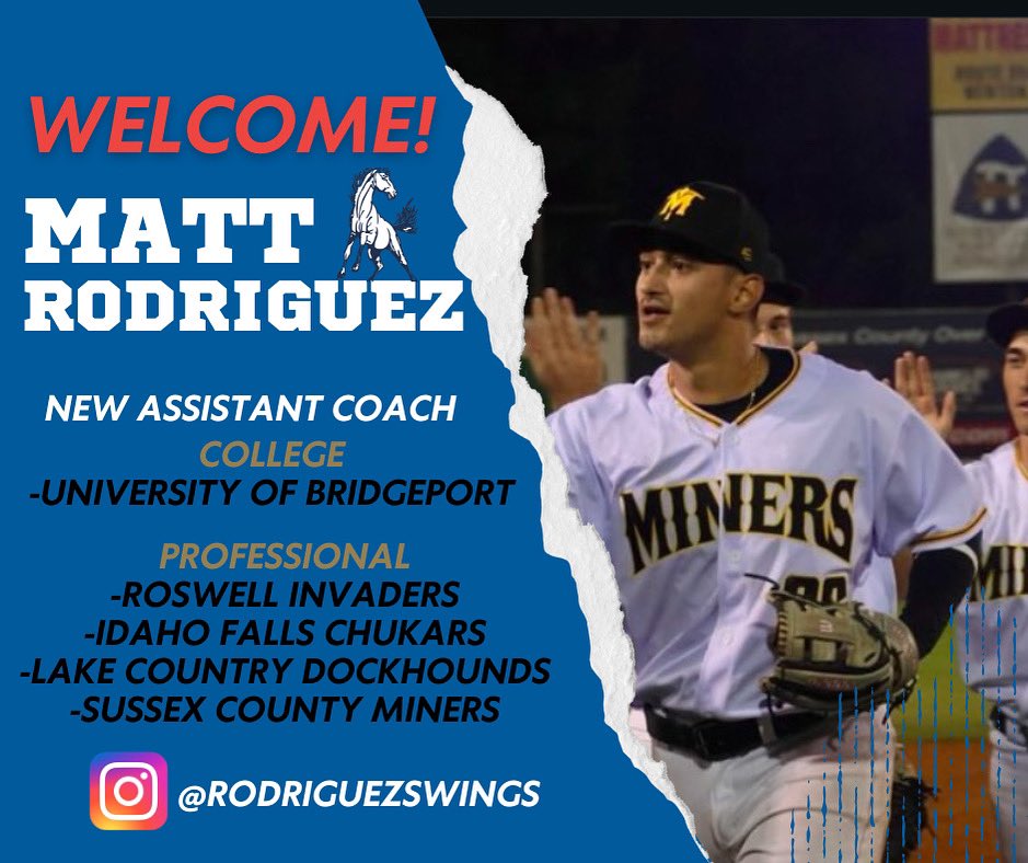 Dave Simone (@coachsimoneihs) on Twitter photo Welcoming Matt Rodriguez as the new assistant coach for Immaculate Baseball! With his experience and passion for the game, heβs the perfect addition to the team. Letβs go, Coach Rodriguez! <a href="/rodriguezswings/">Matt Rodriguez</a> Welcoming Matt Rodriguez as the new assistant coach for Immaculate Baseball! With his experience and passion for the game, heβs the perfect addition to the team. Letβs go, Coach Rodriguez! <a href="/rodriguezswings/">Matt Rodriguez</a>