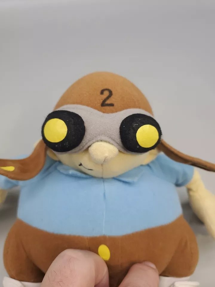 patit0s0's tweet image. Numbuh 2 plush looks so silly, i love that