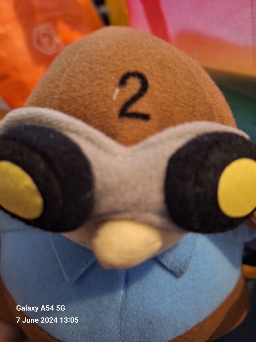 patit0s0's tweet image. Numbuh 2 plush looks so silly, i love that