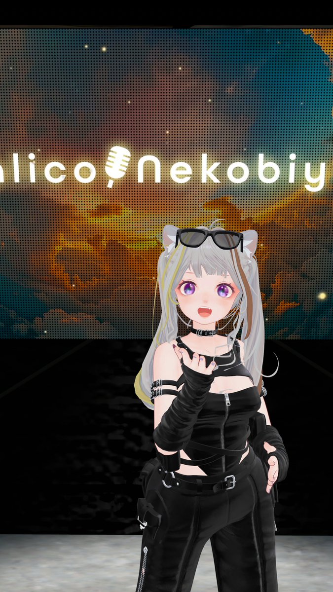ctake_shimez's tweet image. きゃりこさん、最近VRChatのライブにたくさん出ててうれしい
#VR_SoK #猫日和きゃりこ