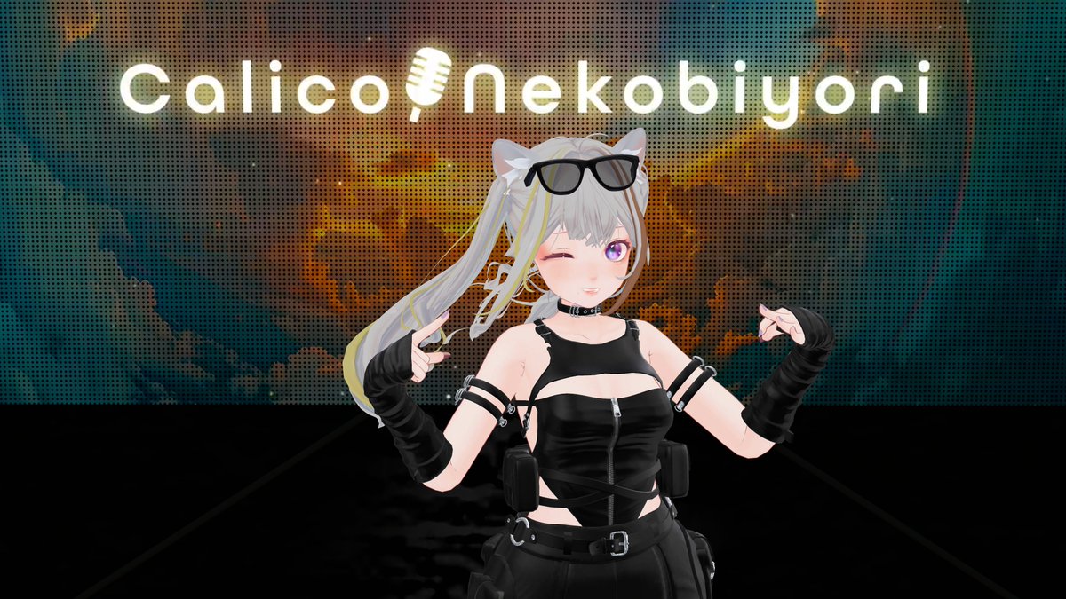 ctake_shimez's tweet image. きゃりこさん、最近VRChatのライブにたくさん出ててうれしい
#VR_SoK #猫日和きゃりこ