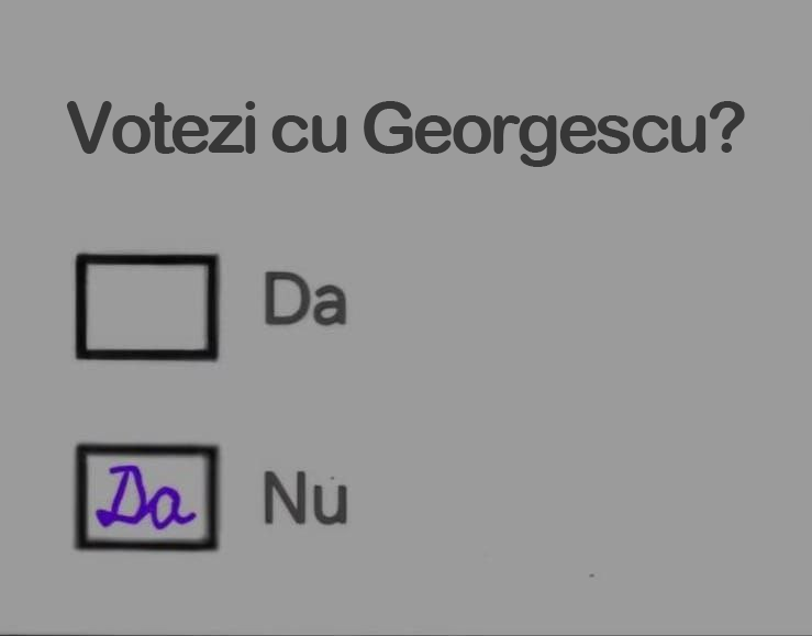 MeminescuTop's tweet photo. Votezi cu Georgescu?
#romania #GEORGESCU https://t.co/83GItMJF9k