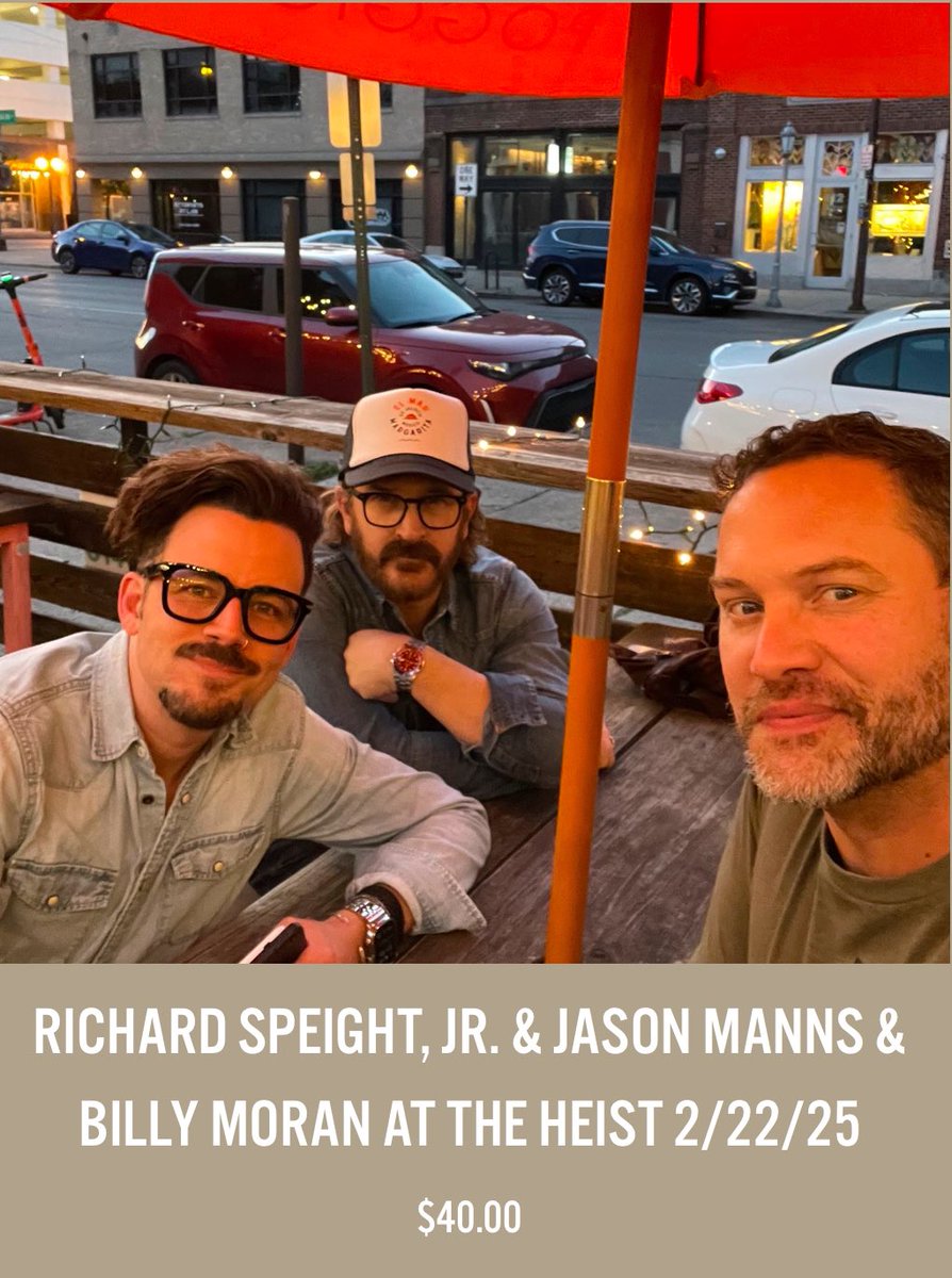 Well it’s official…I can NOT attend this show next month with <a href="/Billy_Moran/">Billy Moran</a> <a href="/dicksp8jr/">Richard Speight, Jr.</a> &amp; <a href="/jasonmanns/">Jason Manns</a>…my daughters cheer team just qualified for COUNTIES!! One day the stars will align and I’ll drive south, grab <a href="/jjb970/">Jennifer Brown</a> and see a show at The Heist…just not this time!