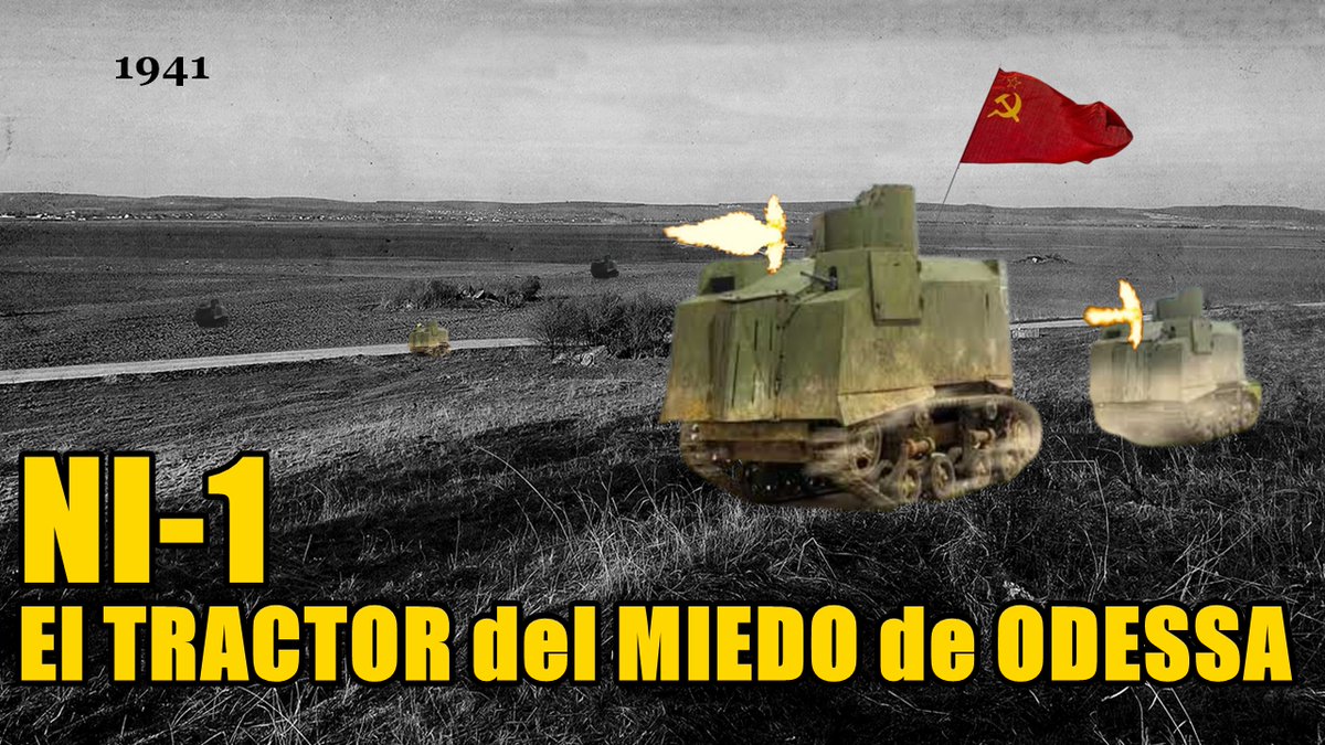 TRUFAULT's tweet photo. NI-1; el "TRACTOR del MIEDO" de ODESSA (1941)
https://t.co/sRiOQIMbGG
🔥🔥🔥
#NI1 #WW2 #WWII #odessatank #armored #URSS #tanquedeodesa #historia #history #armor #Ukraine #Odessa #tractoragricola https://t.co/Y1rlnOuEi0