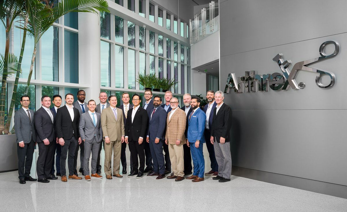 ArthrexSpine's tweet photo. That’s a wrap on Spine Evolutions 2025!

Thank you to all our faculty surgeons for sharing insights into how they are using Arthrex endoscopic spine to help treat their patients better.

Faculty: Chad E. Campion, MD, Andrew Clavenna, MD, Peter Derman, MD, Mazda Farshad, MD, Michael Gallizzi, MD, MS, Raymond J. Gardocki, MD, Sohrab Gollogly, MD, Vincent Hagel, MD, Saqib Hasan, MD, Paul Houle, MD, Meng Huang, MD, Wade K. Jensen, MD, Osama N. Kashlan, MD, Sanjay Konakondla, MD, FAANS, FCNS, Mark A. Mahan, MD, John I. Ogunlade, DO, Edison P. Valle, MD, Christopher A. Yeung, MD

Learn more about Arthrex Spine: https://t.co/pvjnjD3tkb 

Spine Evolutions is a transformative course guided by internationally recognized faculty and explores the latest advancements and innovative concepts in the Arthrex Spine and Orthobiologics portfolios.

#Arthrex #ArthrexSpine #SpineEvolutions #SpineSurgery #EndoscopicSpine #MedicalEducation #Innovation