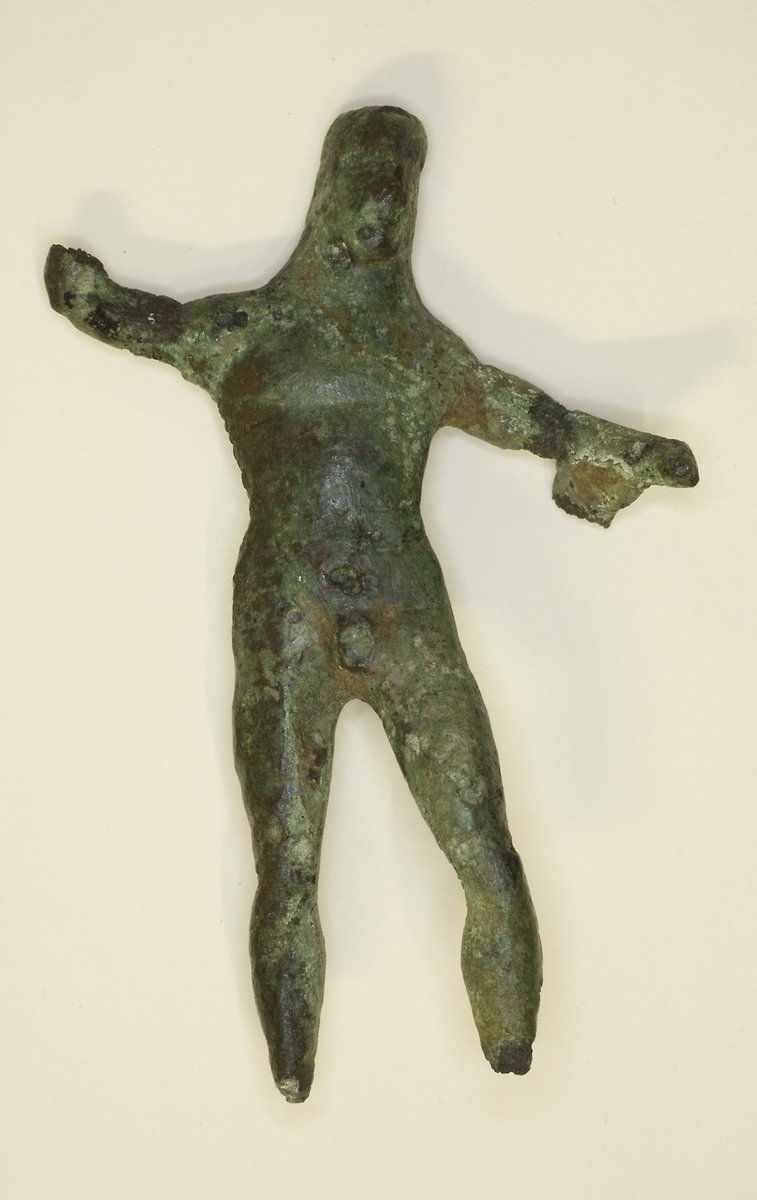 aic_ancient's tweet photo. Statuette of Herakles https://t.co/Q6L2xoESl9 https://t.co/dE0PDD4XwG