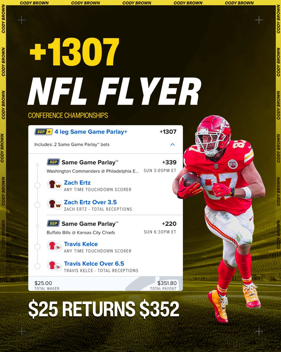 Cody Brown Bets tweet media