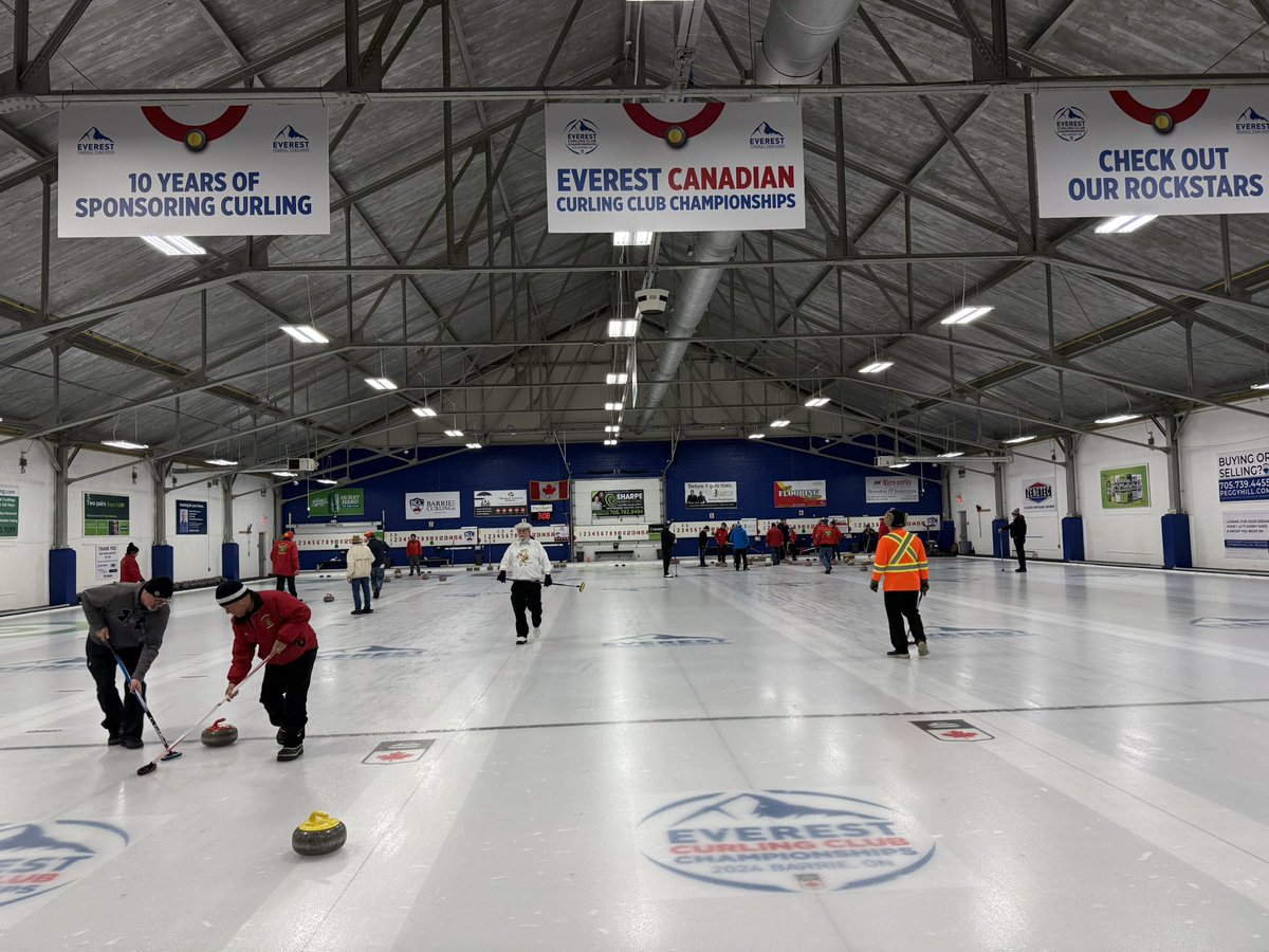 StrachanSystems's tweet image. Annual Bonspiel appearance to reaffirm my inability to curl 🥌🇨🇦