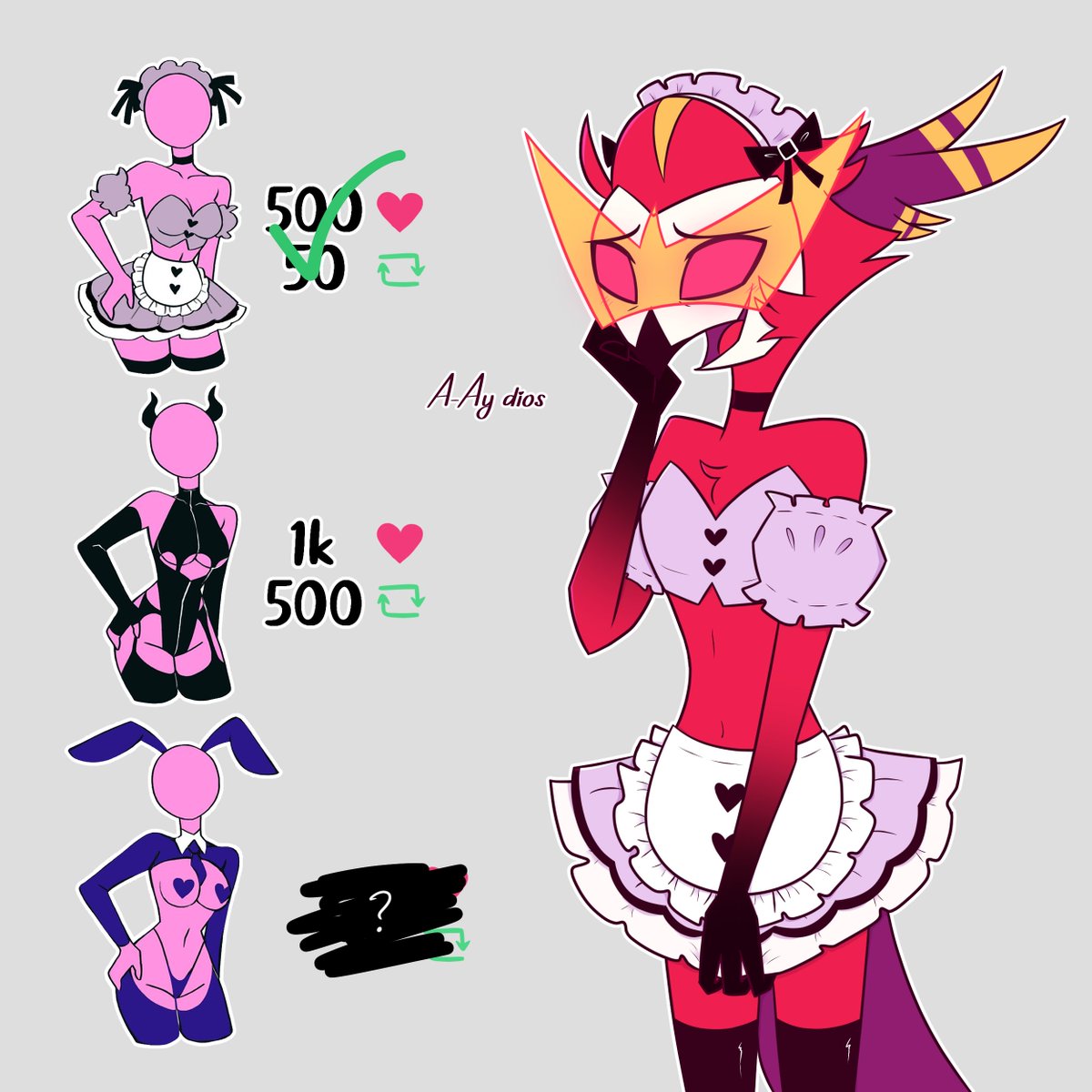 chistrixss's tweet photo. He thought the skirt was longer 
#HelluvaBoss #HelluvaBossFanart #Vassago https://t.co/6V8I3G8BmA
