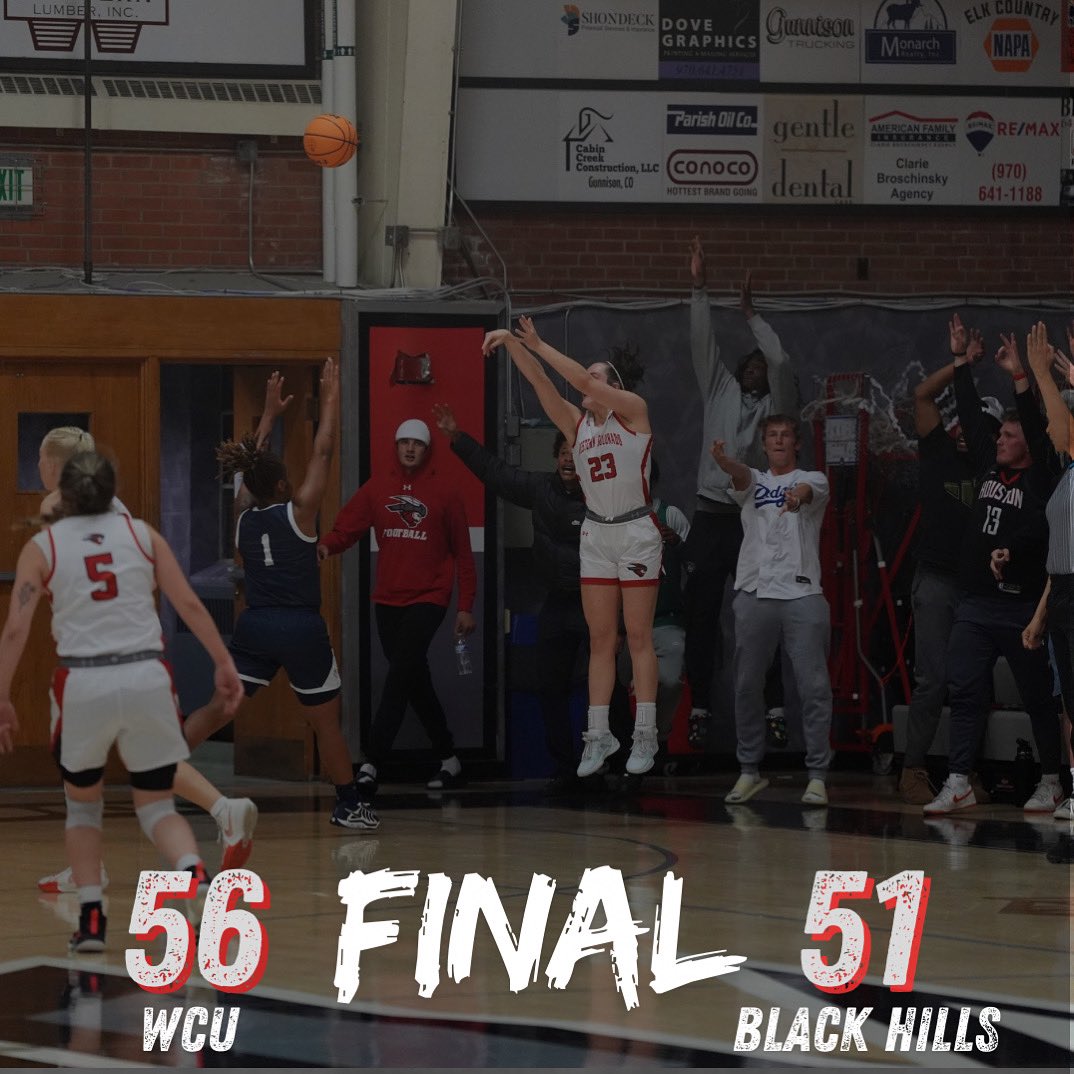 13-4….1st in the RMAC! 🔥🏀🤘🏼 #WE
