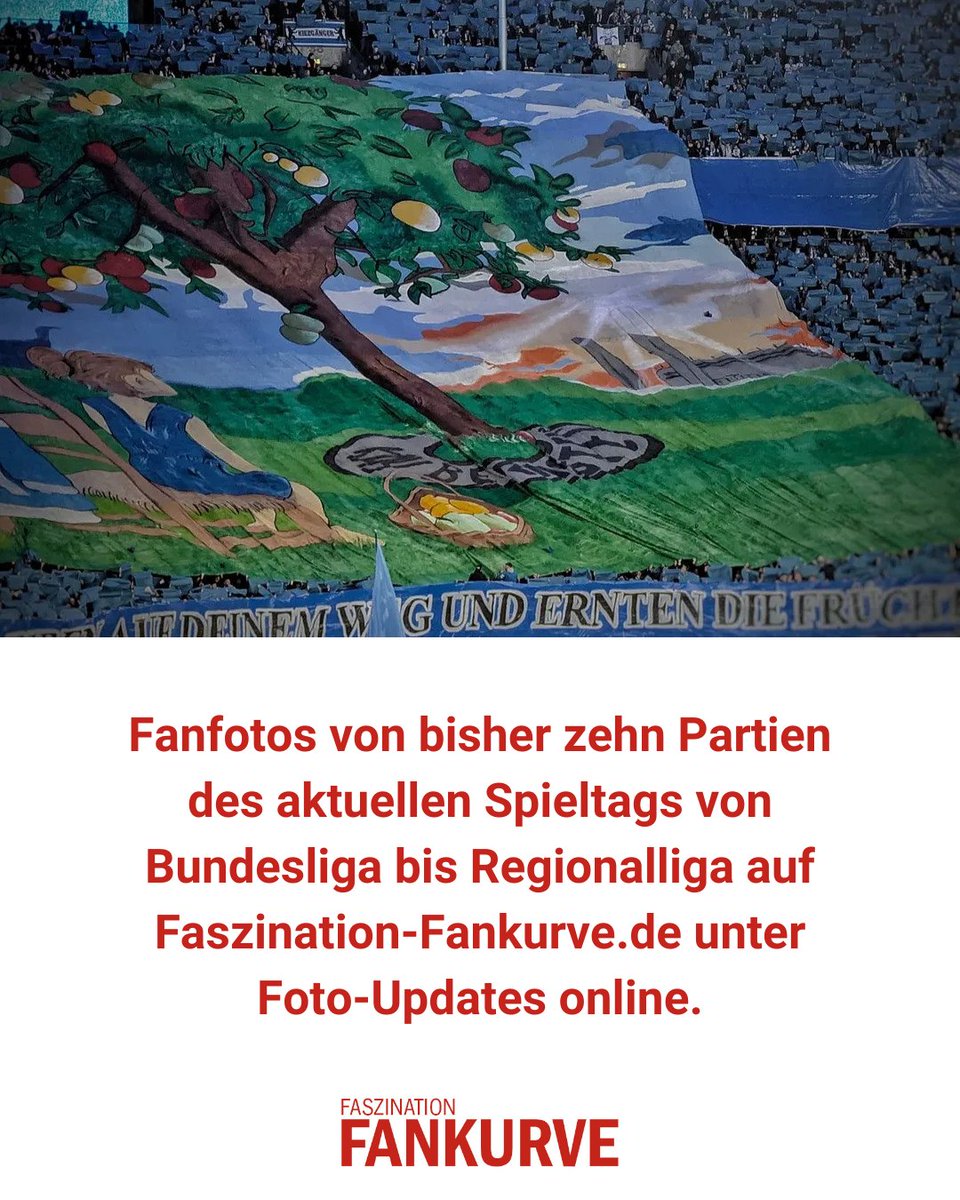 FasziFankurve's tweet photo. Fanfotos von bisher zehn Partien des aktuellen Spieltags von #Bundesliga bis #Regionalliga online: https://t.co/YnySRCS9o2 #BSCHSV #FCAFCH #S04FCN #KSCF95 #RWOWSV #KOEELV #SCFFCB #BVBSVW #SGFFCK #FCESGD #WOBKSV 📸: uffachse https://t.co/Yc9xFBYKPO